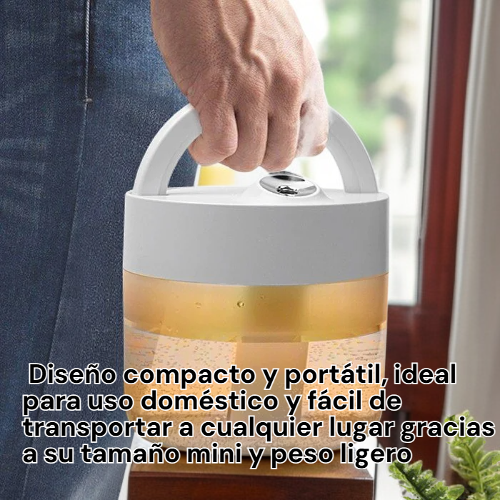 Mini humidificador portátil para el hogar, carga USB, silencioso