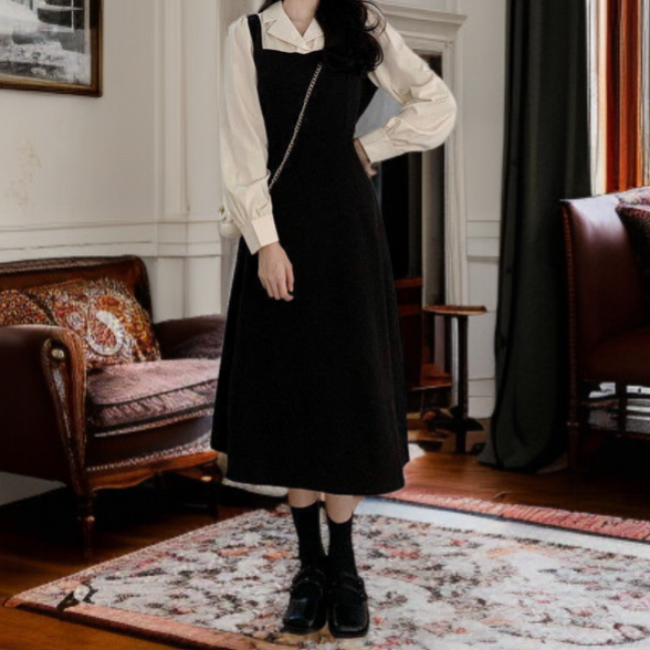 여성 원피스 섬세한 디테일 클로즈업