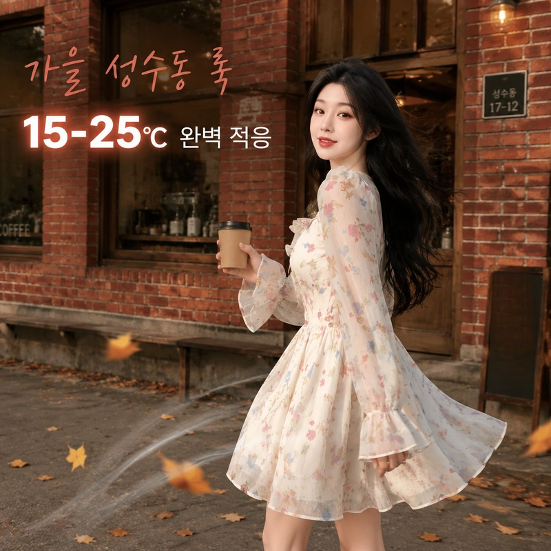 신상 프렌치 하이웨이스트 요정 퍼프 스커트