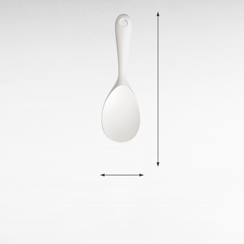 Non-Stick Silicone Ladle & Spatula for Soup and Stir-Fry