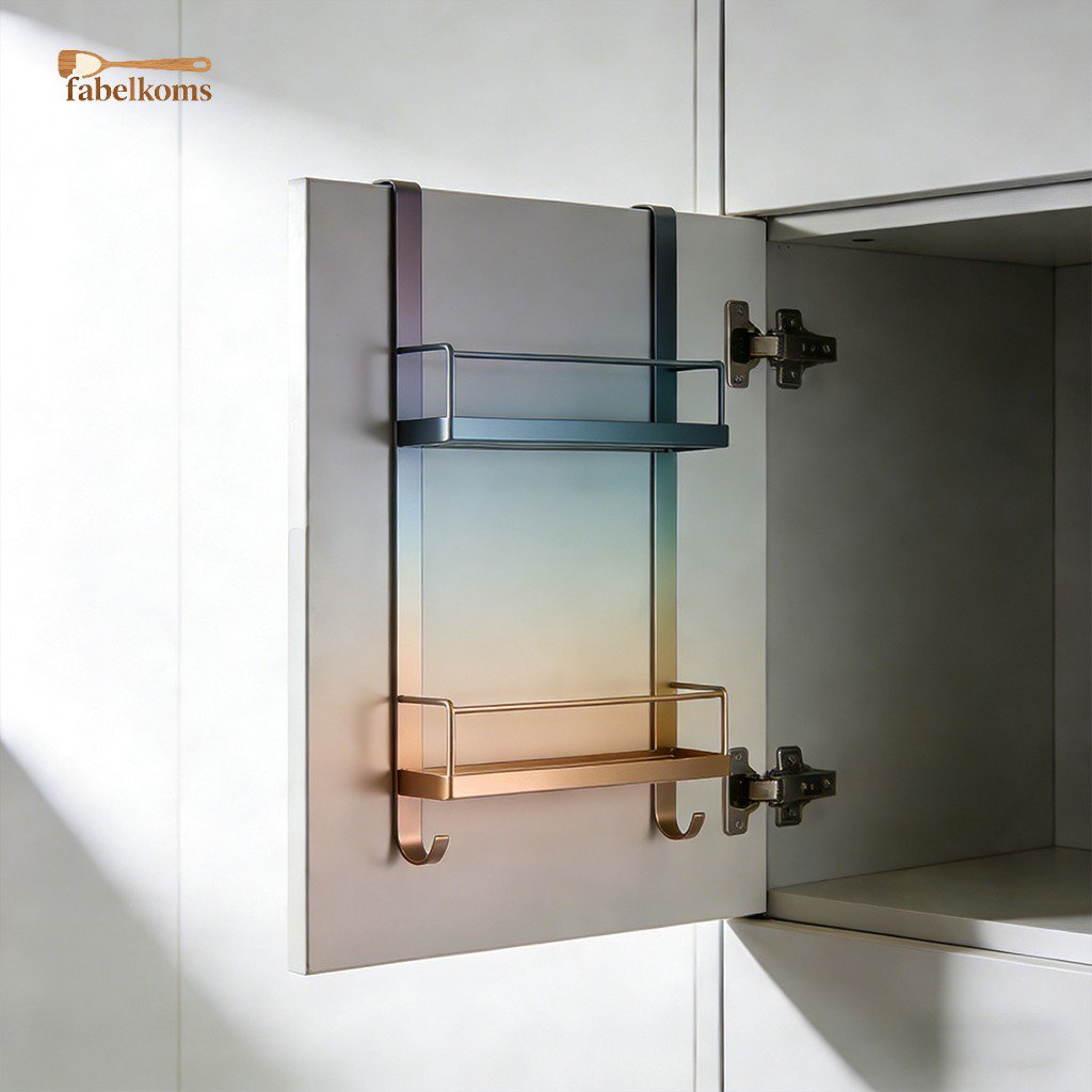 櫥櫃門內側免釘掛架（6個裝）