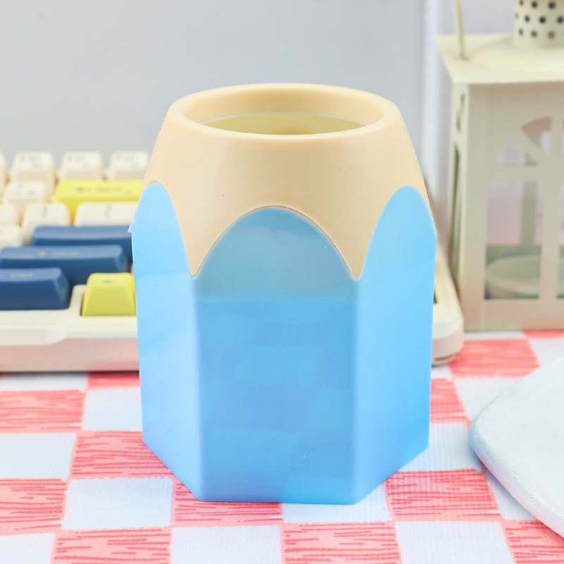 カラフル創意鉛筆型ペンスタンド