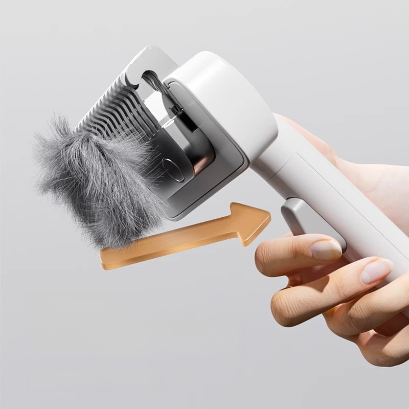 Cat grooming comb to remove tangles