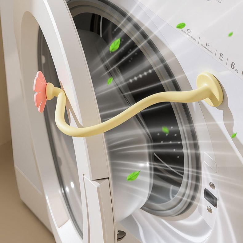  Magnetic Flexible Vent Support for Washing Machines