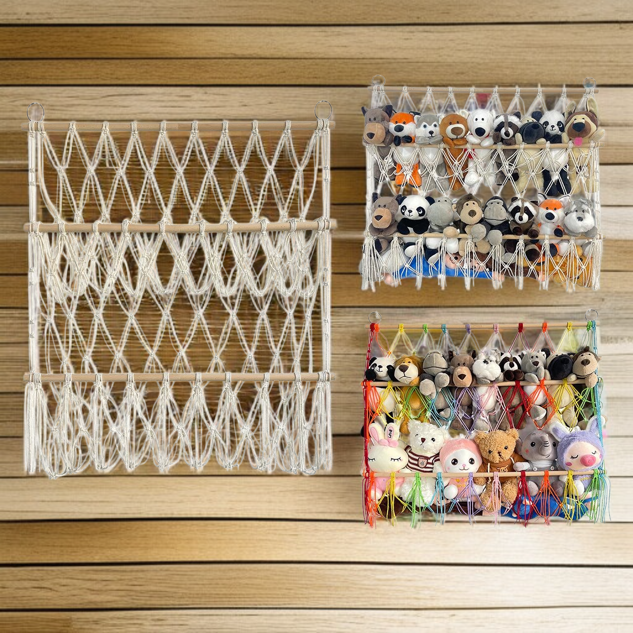 보헤미안 짠 수납장