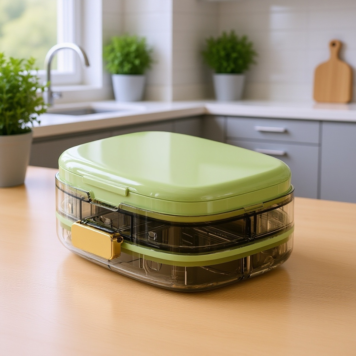 三重密封防潮分裝藥盒