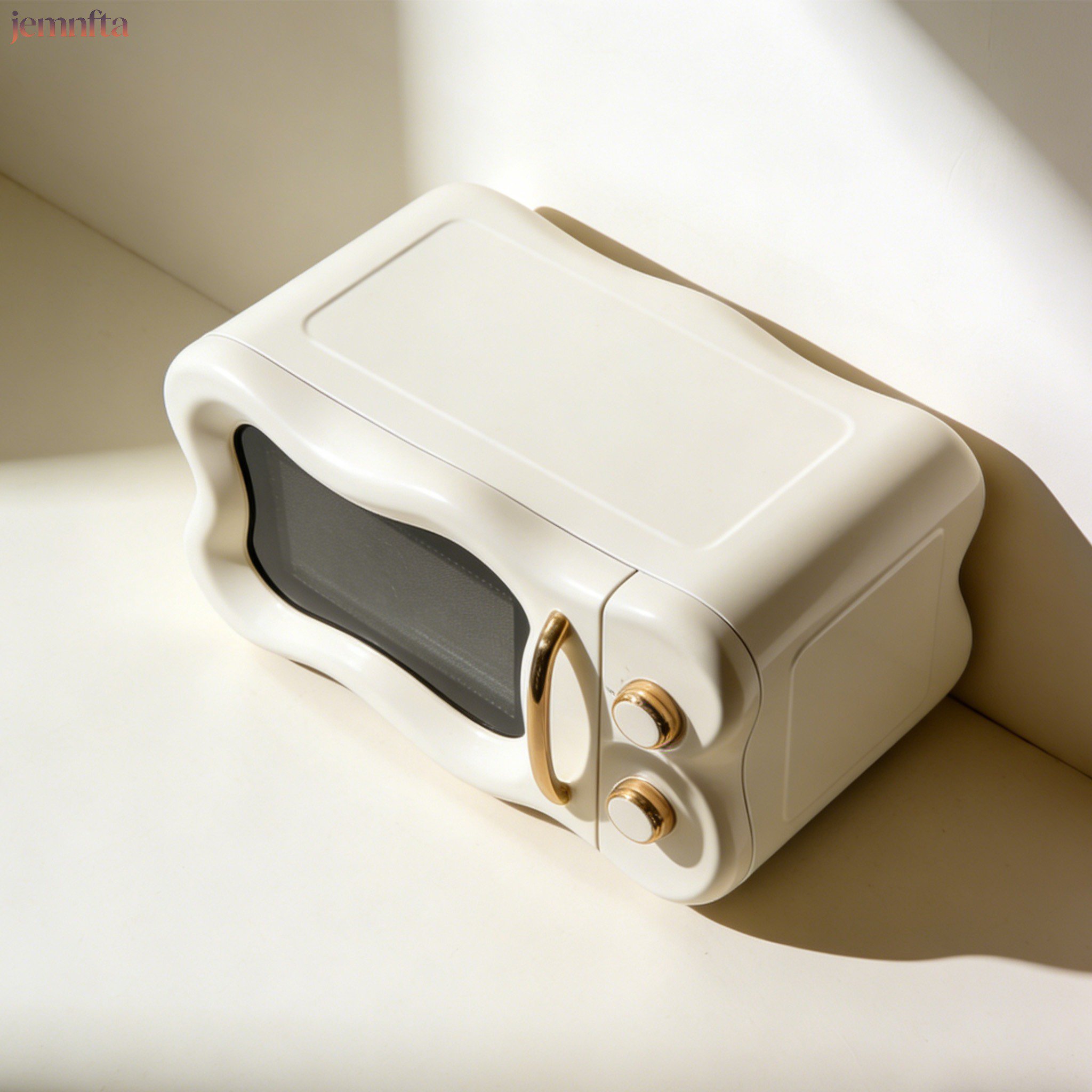 電子レンジで温め中の料理イメージ