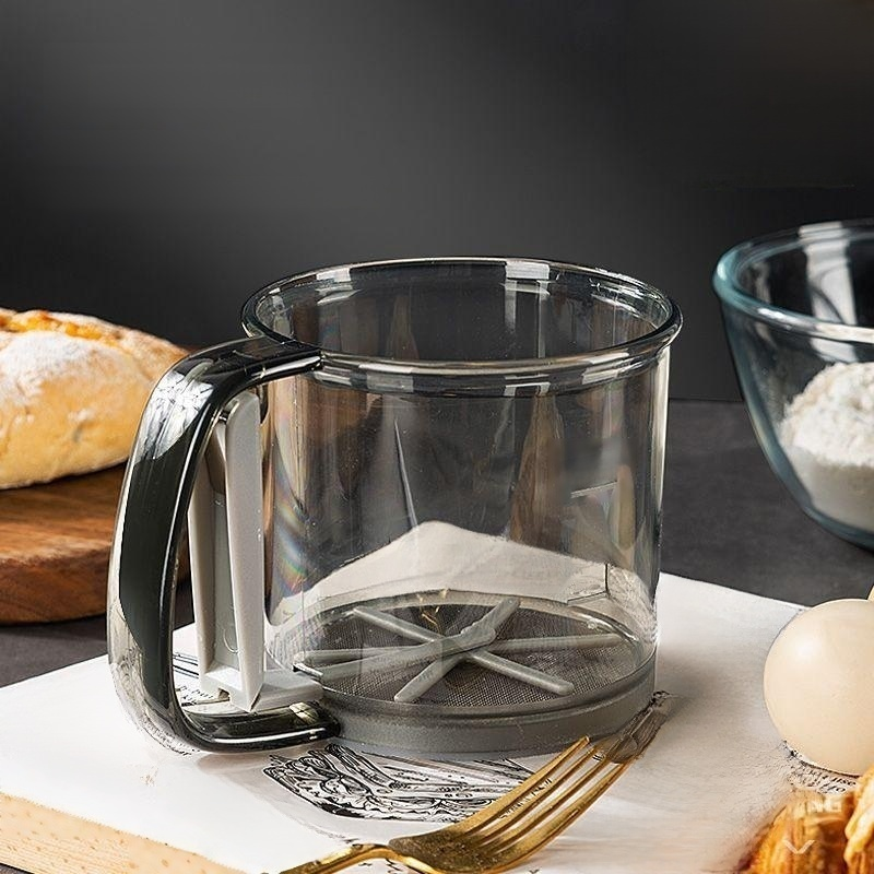 플라스틱 손잡이형 케이크 체