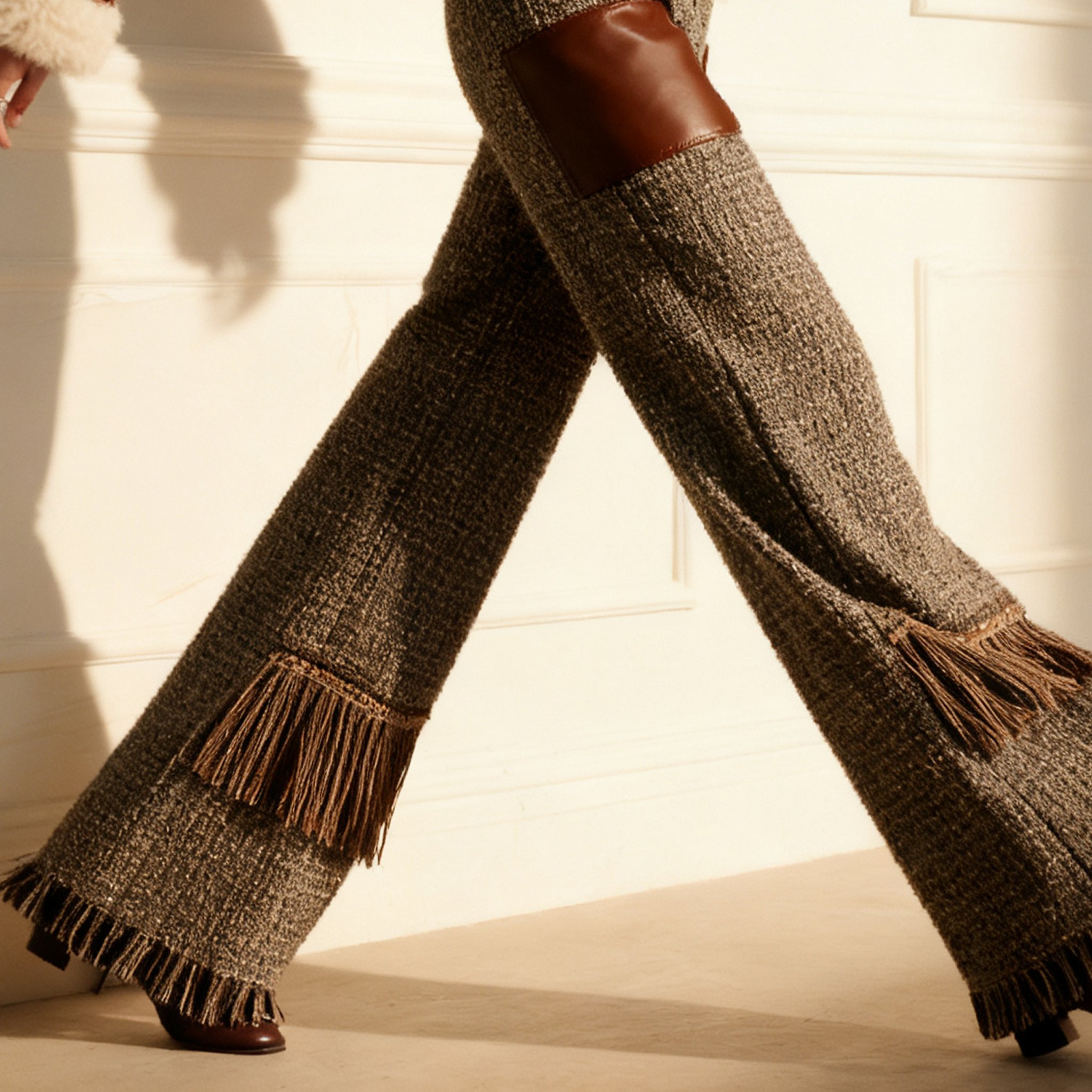  다크톤 플레어 팬츠