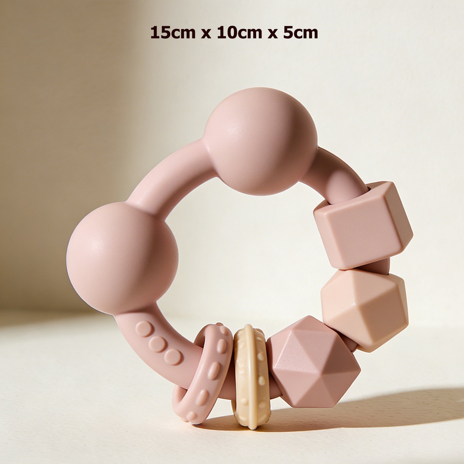 知育効果のあるベビー用ガラガラおもちゃ