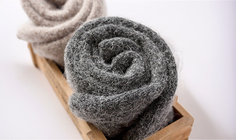 羊毛襪高品質材質展示