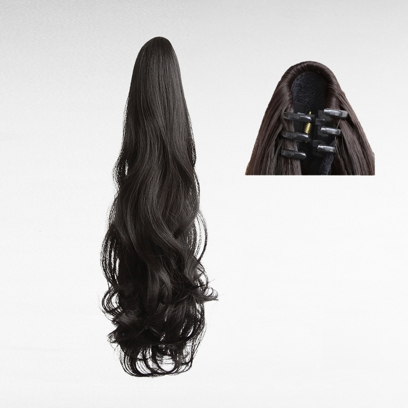 웨이브 포니테일 가발 