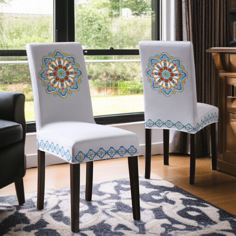 High space utilization dining chair cover Dining chair table cover Four seasons artistic flavor serv