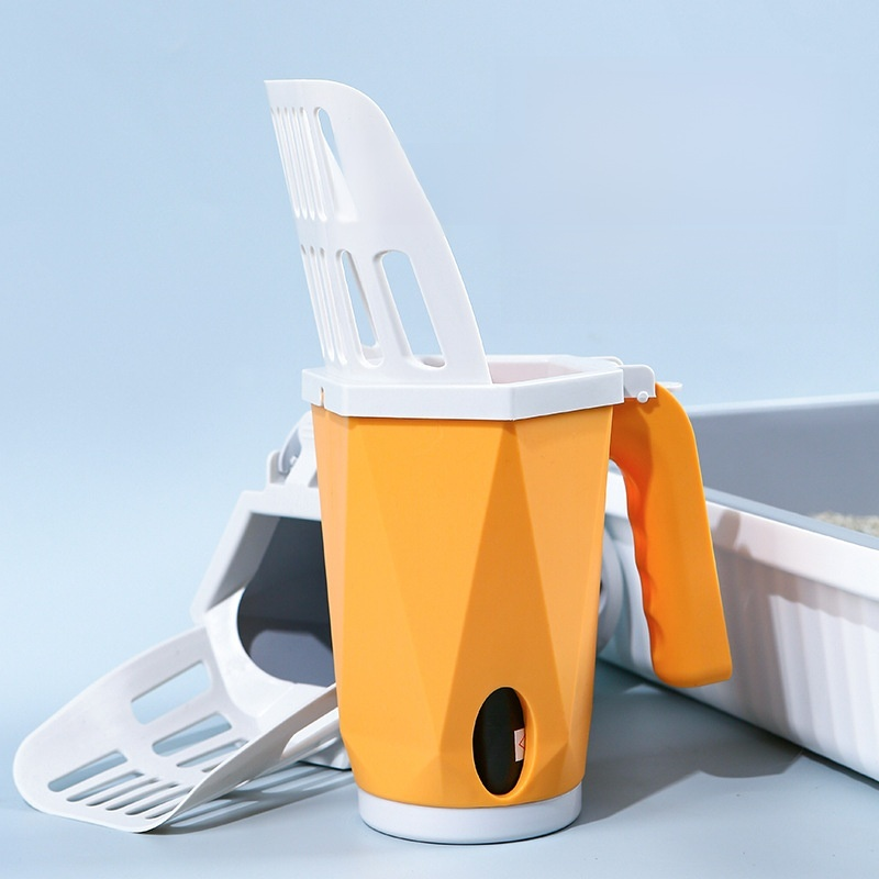 Cat Litter Bag with Scoop Set