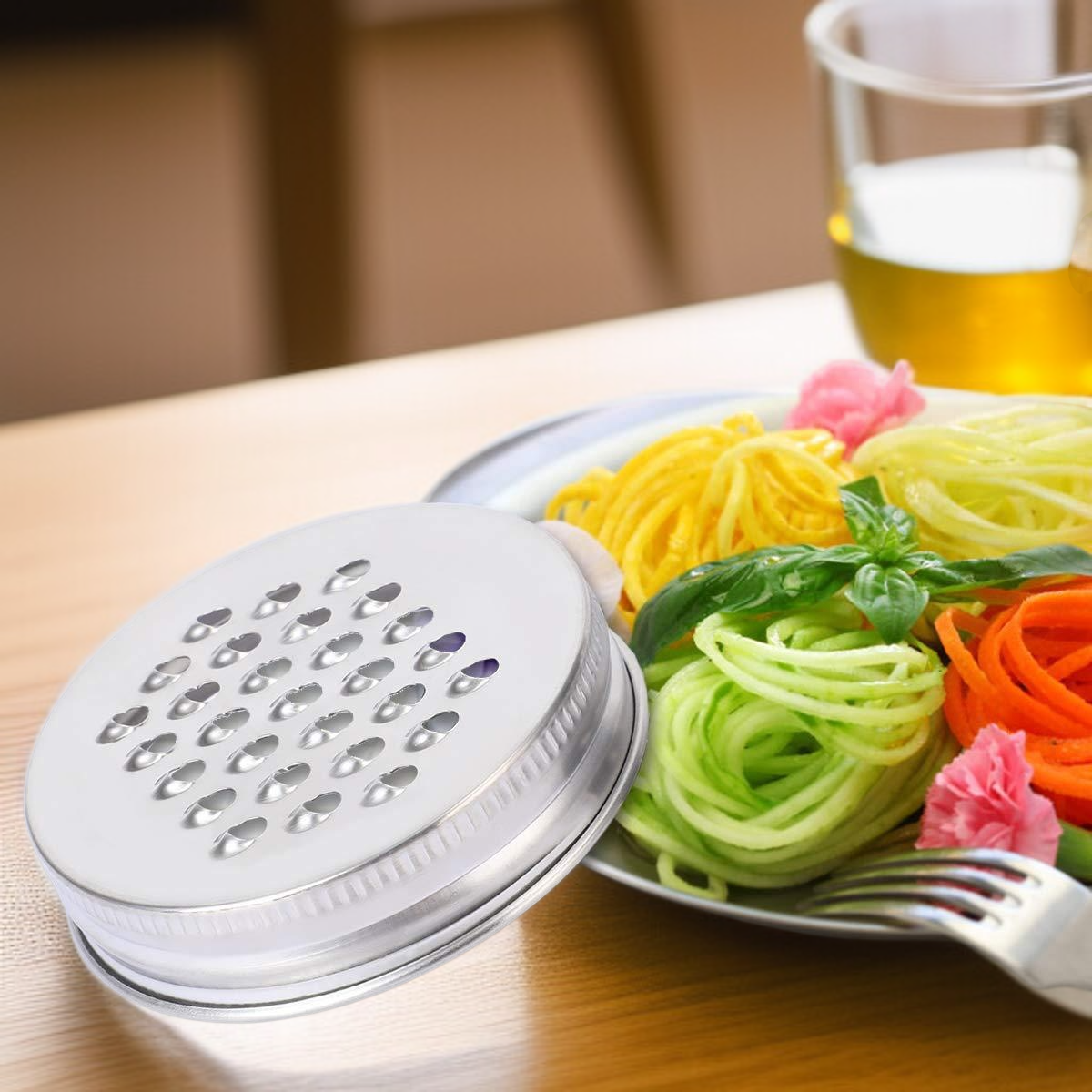 不鏽鋼刨絲蓋金屬蓋