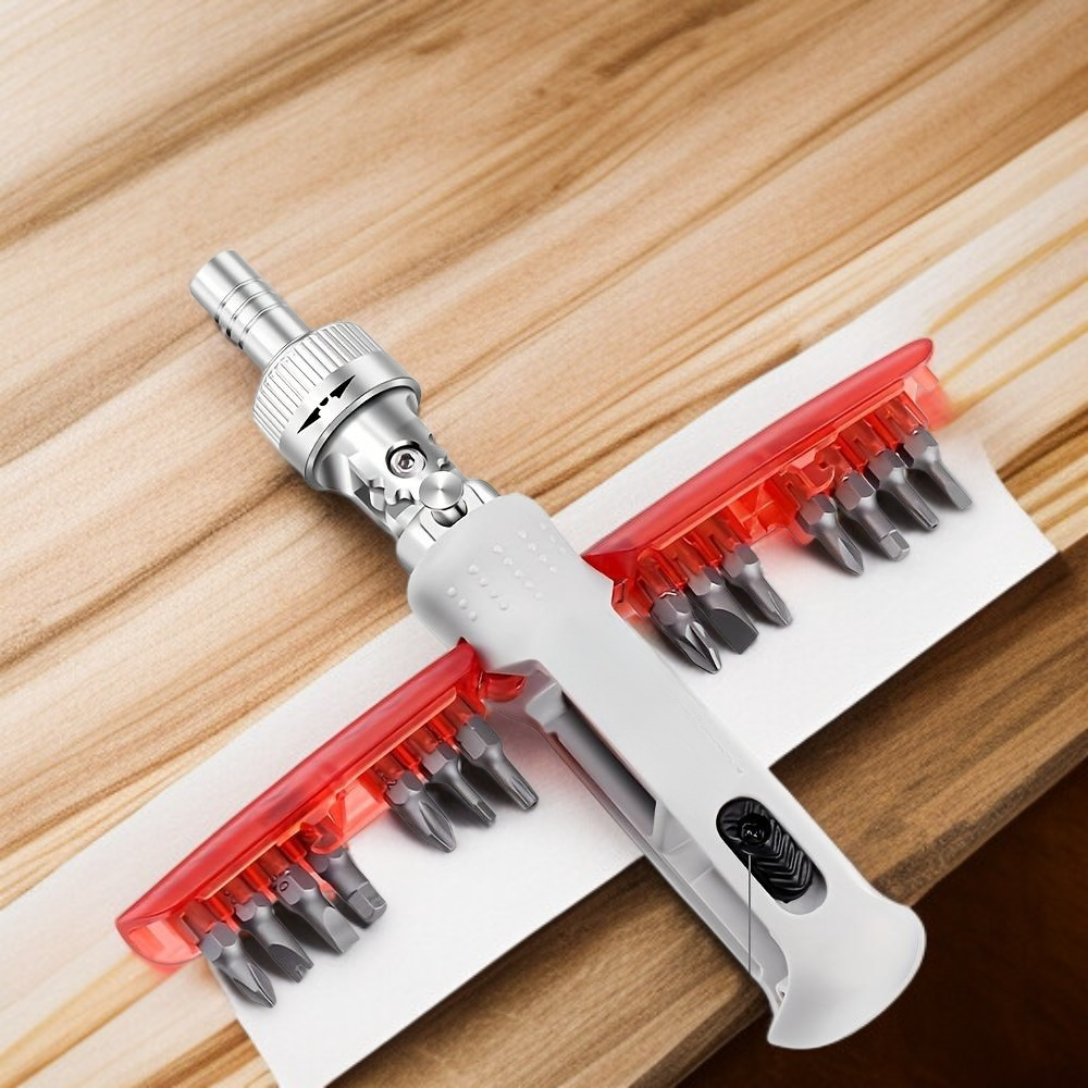 Ergonomisches Design des 14-in-1 Schraubendrehers