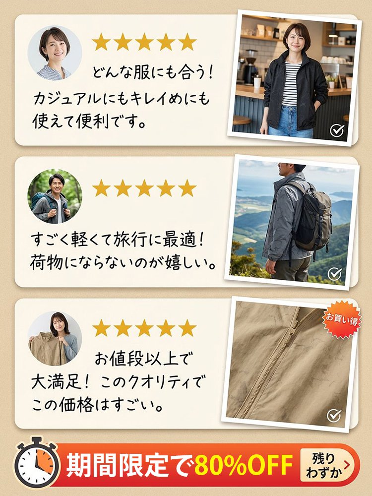【ユニセックス】ひんやり速乾UVカットパーカー