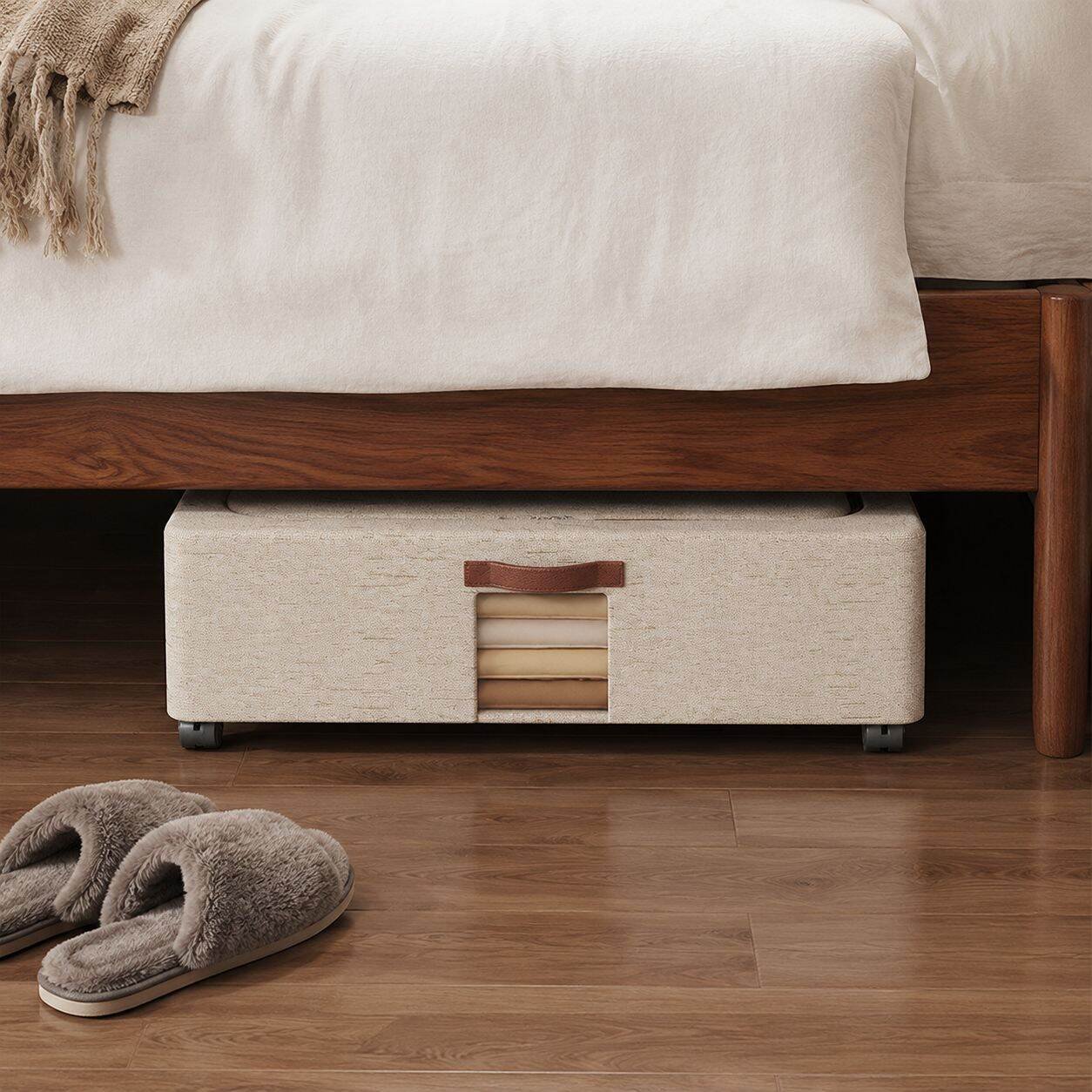 Under-Bed Storage Box with Wheels