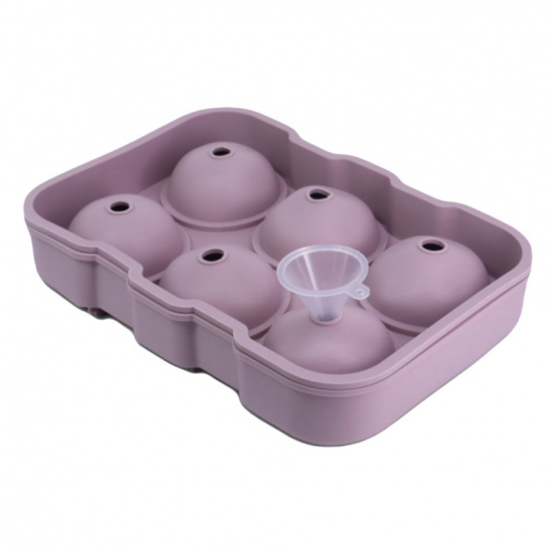 Household 4-Grid Ice Cube Tray with Lid