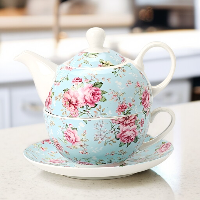 도자기 주전자 다기 세트