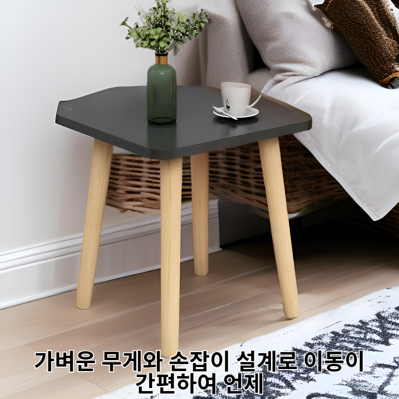 컴팩트하고 휴대하기 편리한 발코니 커피 테이블