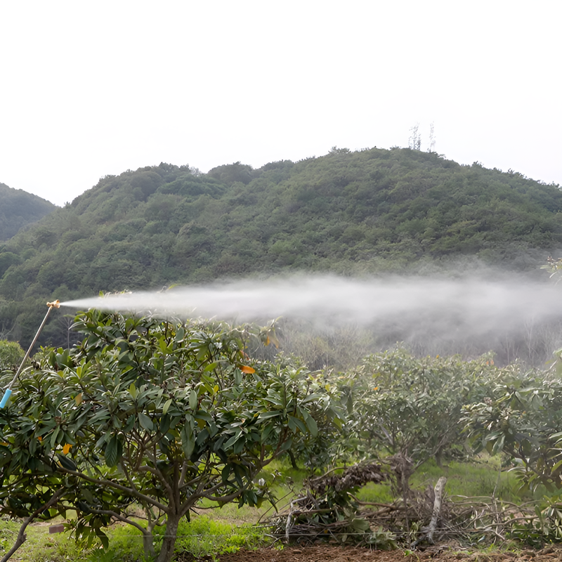 Golden spiral air vortex high-pressure nozzle