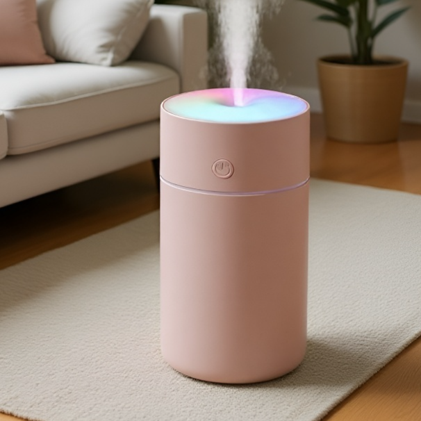 Humidificador de aire mini alimentado por USB en varios colores