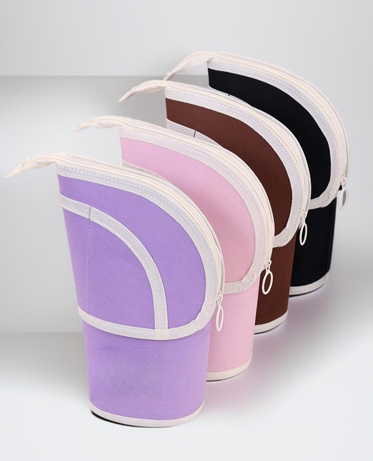 Creative pen holder with telescopic design