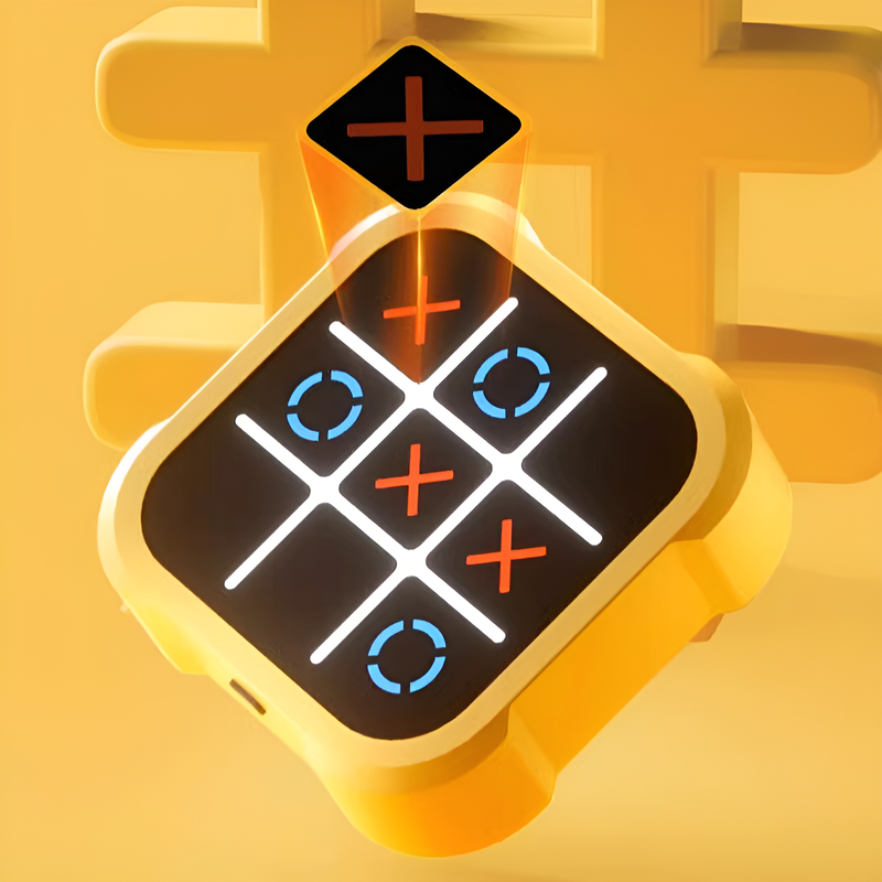 Juguete electrónico de tres en raya para mesa