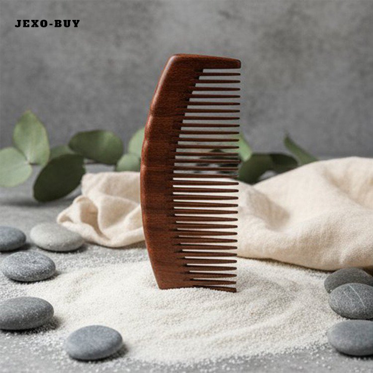 หวีไม้จันทน์คุณภาพสูงพร้อมใช้งาน