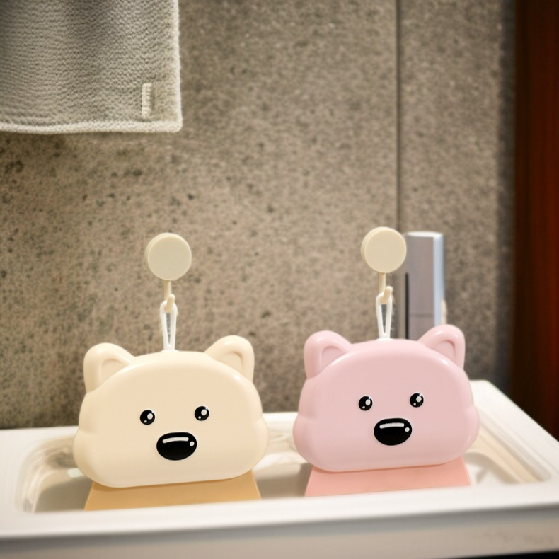 5-in-1 Multi-Purpose Pet Cleaning Wiper for Bathroom & Washbasin, Cartoon Character Cleaning Tool