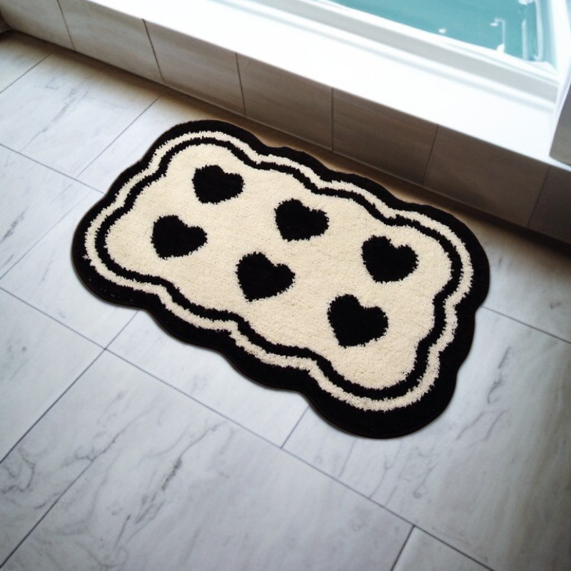 Wasserabsorbierende und rutschfeste Bodenmatte