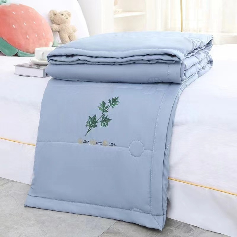 한여름용 이중 레이어 머그워트 허브 얇은 이불