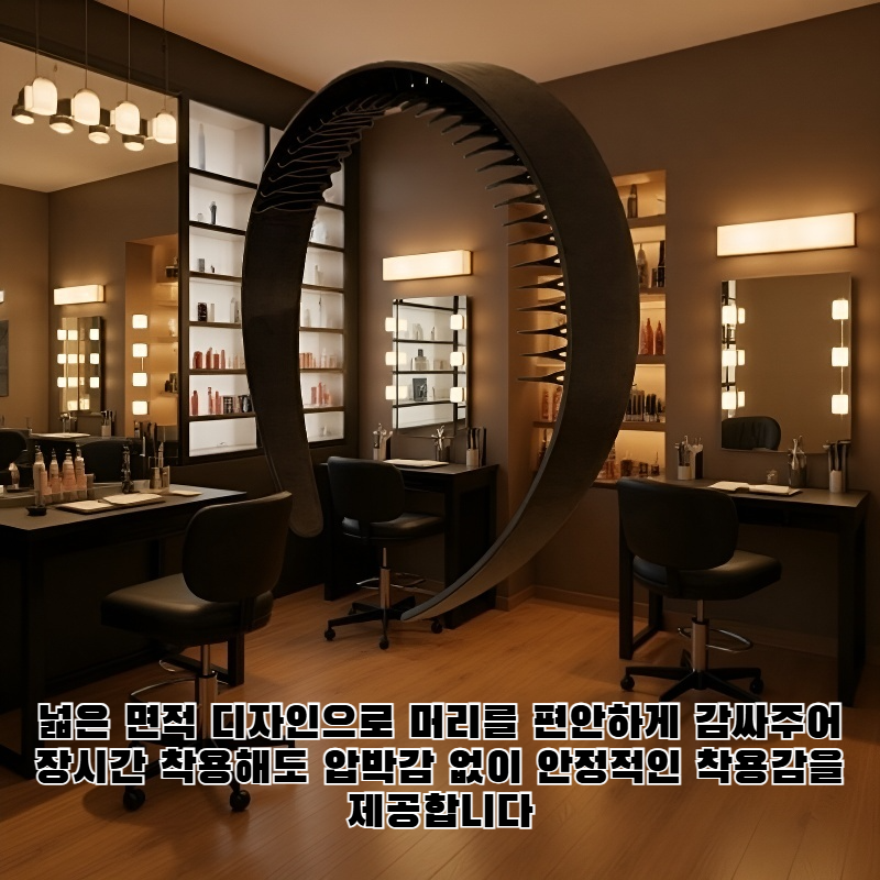 헤드밴드 ​​넓은 면