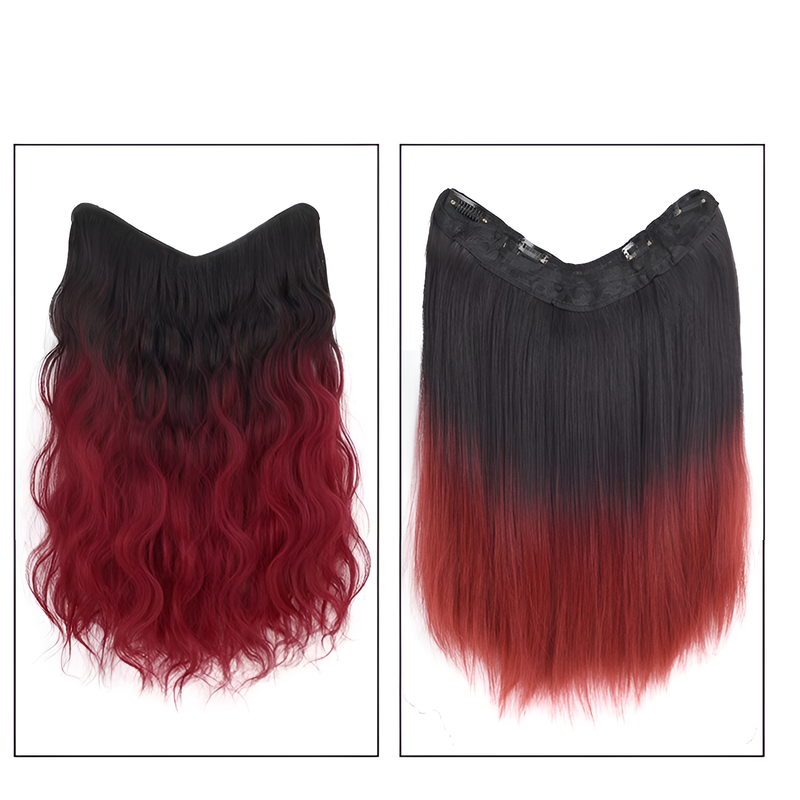 ส่วนต่อผมวิกแบบไล่สีไฮไลท์