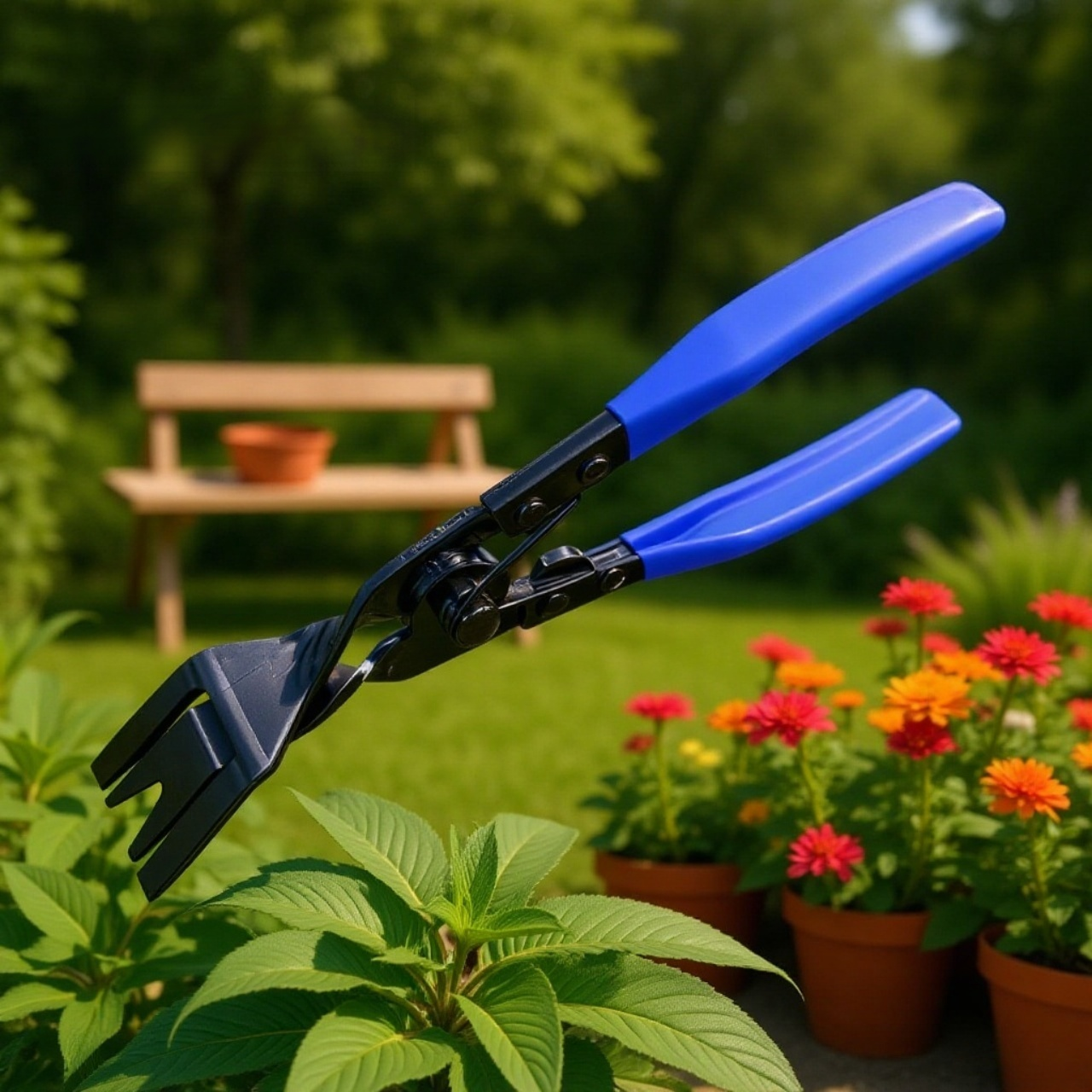 คีมเปิดไฟหน้ารถยนต์ ไขควงพลาสติก หมุดย้ำพลาสติก แบบกดลง