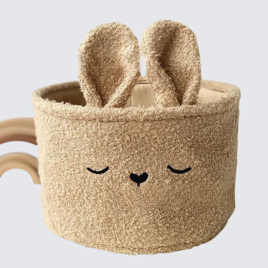 卡通兔子收納筐