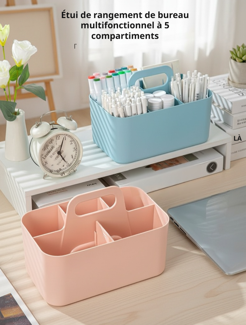 Boîte de rangement empilable robuste et pratique pour la maison
