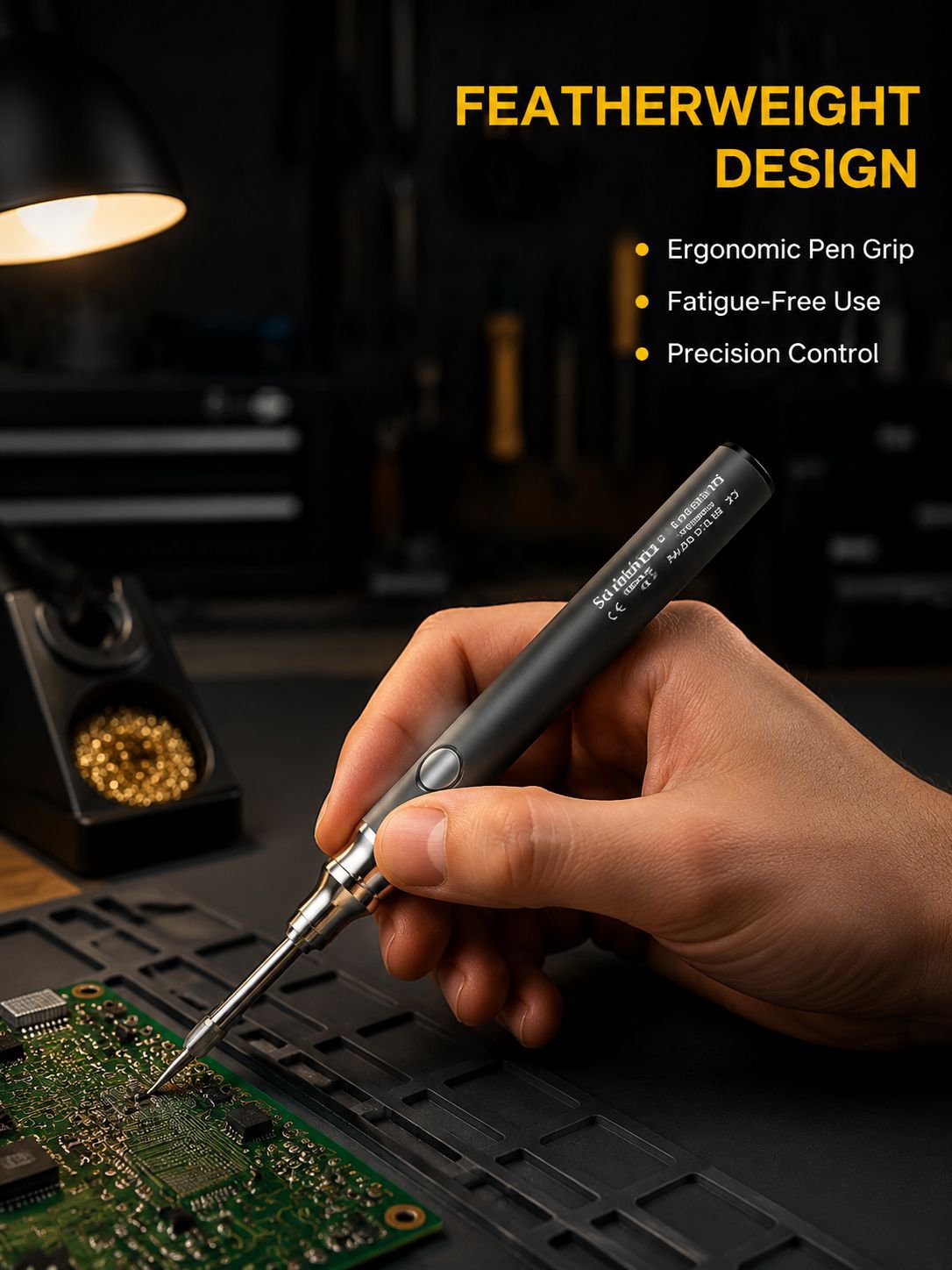 Wireless Mini Soldering Iron Set USB Charging 5V Portable 8W Soldering Pen Home Repair Tools