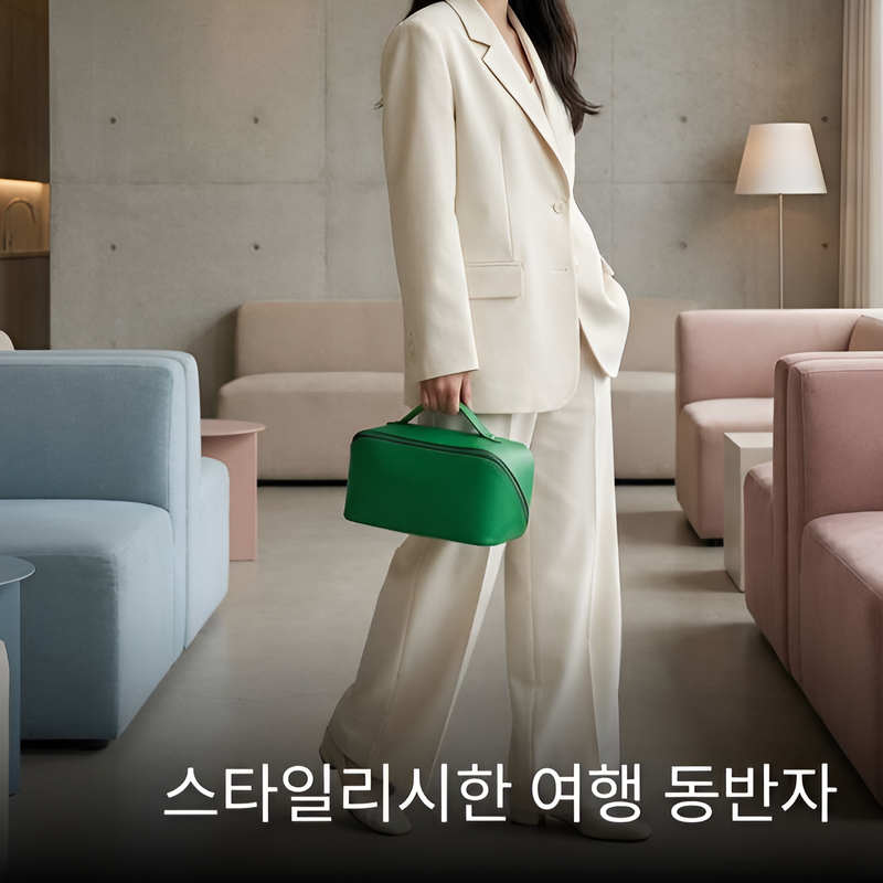 여성을 위한 여행용 화장품 정리 가방