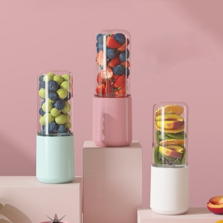 충전식 미니 유리 휴대용 주서기