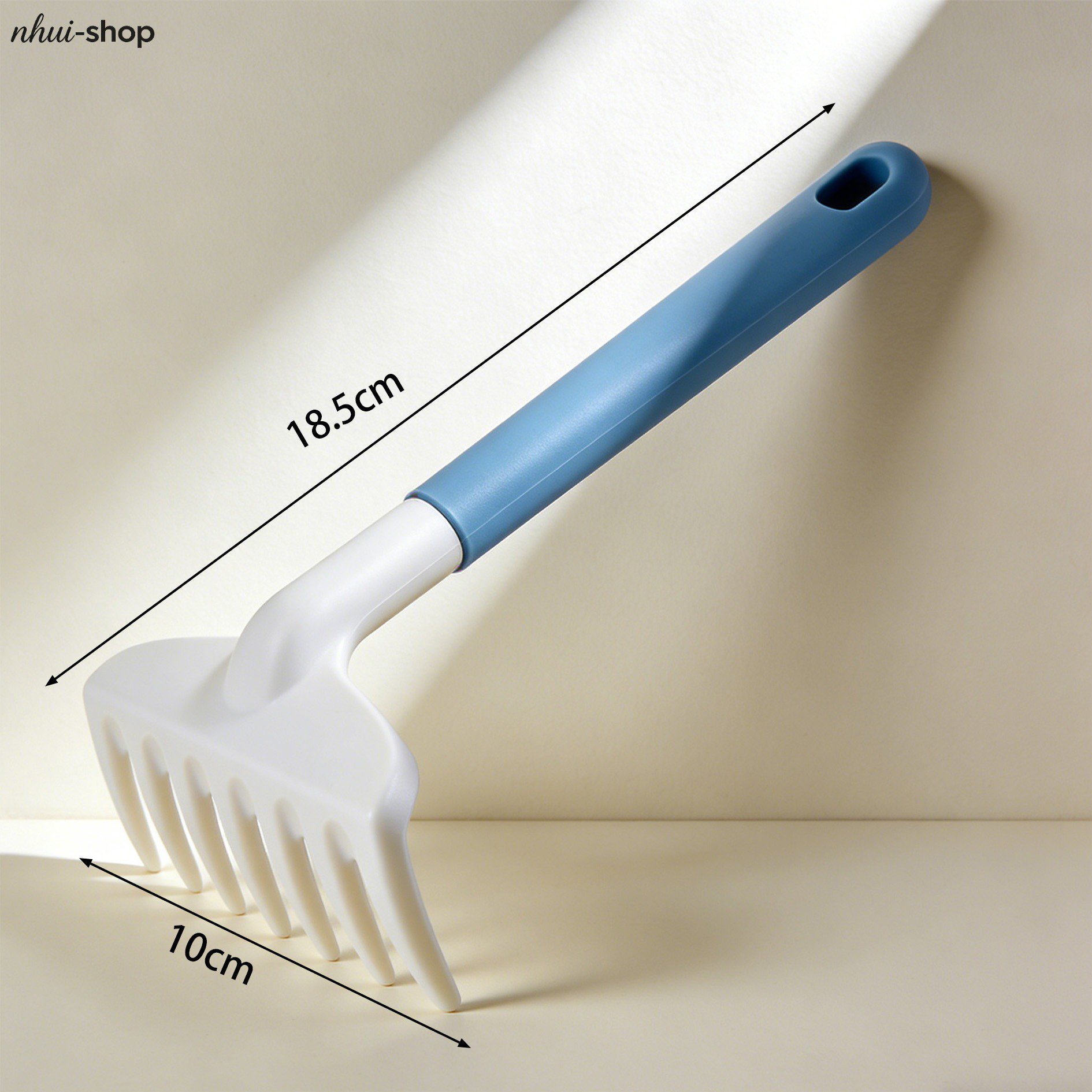 耐用園藝小耙子細節特寫