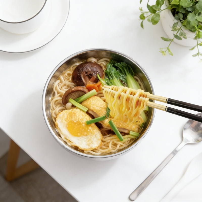 Edelstahl-Schale mit Lilien-Design Mattiert