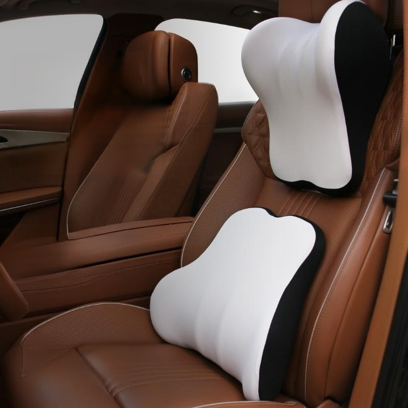 Comfortable car lumbar support cushion