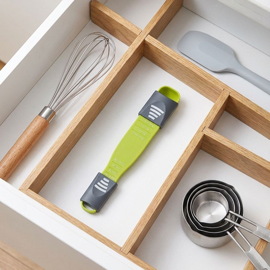 Praktischer Messlöffel als Küchenhelfer