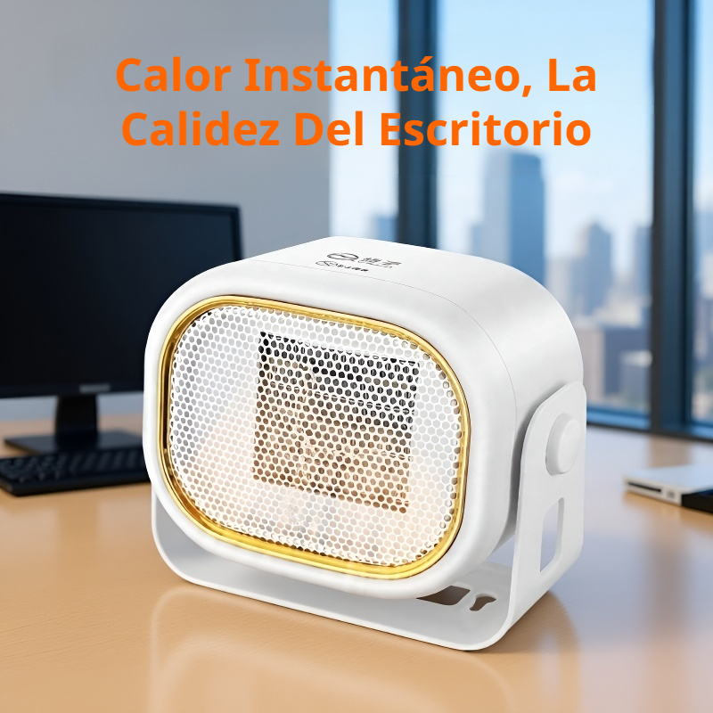 Calefactor de escritorio compacto de calentamiento rápido