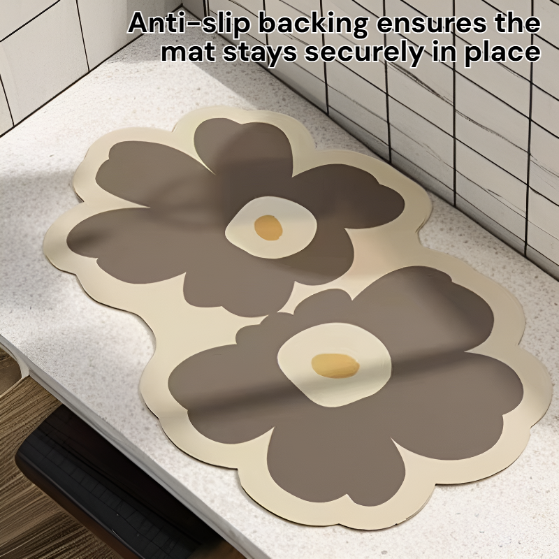 Bathroom Entrance Non-Slip Absorbent Floor Mat