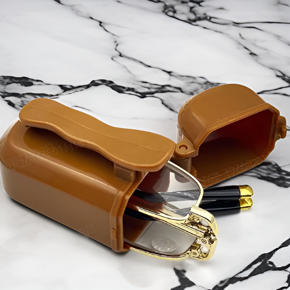 Gafas de lectura antirradiación portátiles y plegables