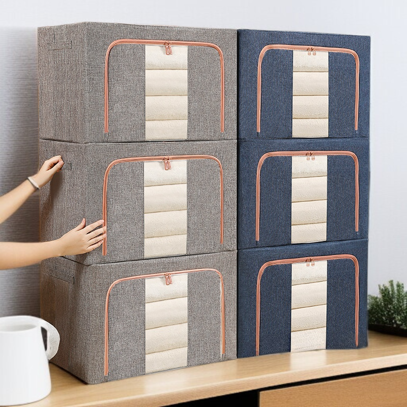 철골 구조의 대용량 두꺼운 의류 수납함