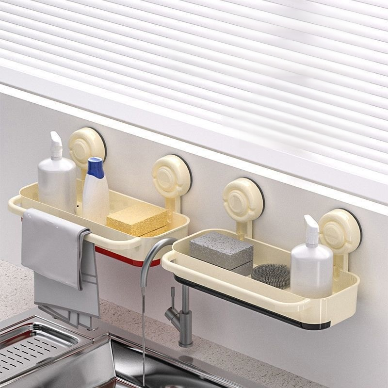 吸盤式布巾水切りラック